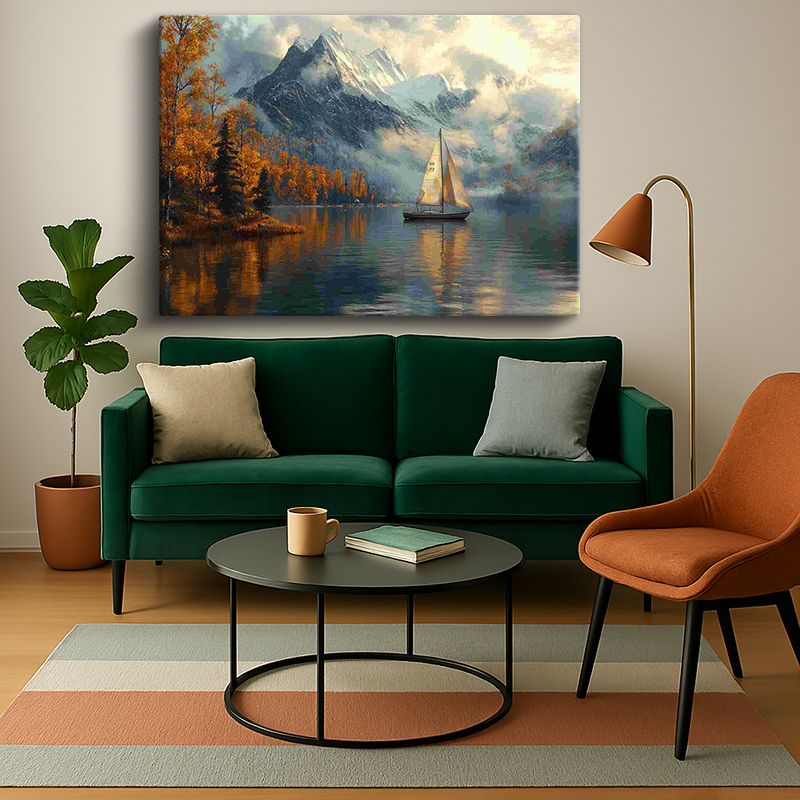 Manzara & Doğa Kanvas Tablo 807