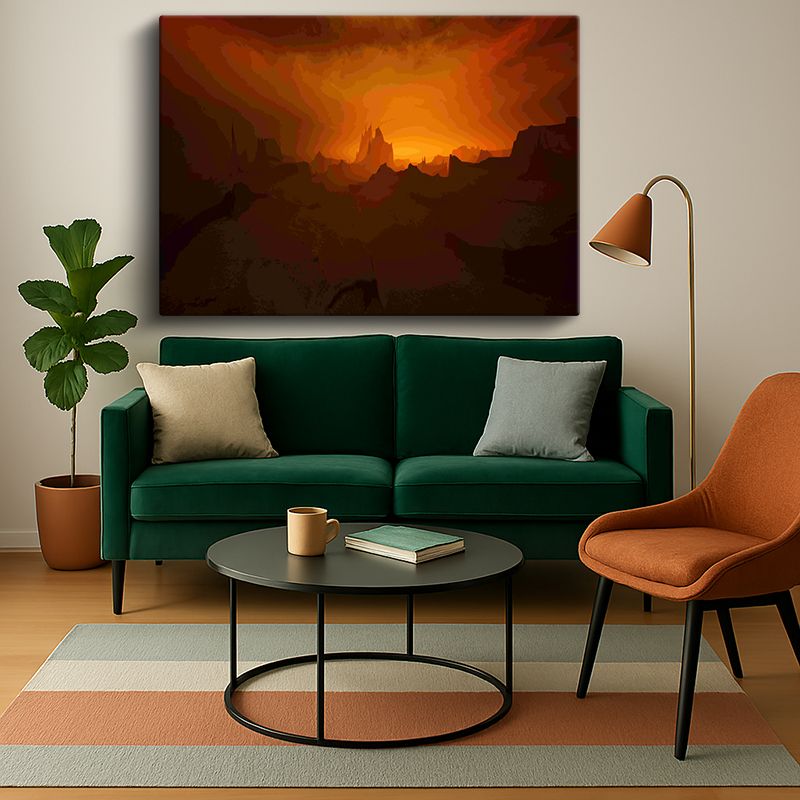 Manzara & Doğa Kanvas Tablo 870