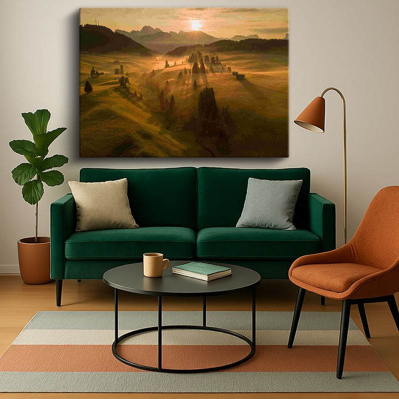 Manzara & Doğa Kanvas Tablo 907