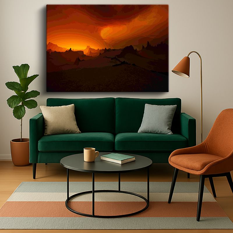 Manzara & Doğa Kanvas Tablo 1025