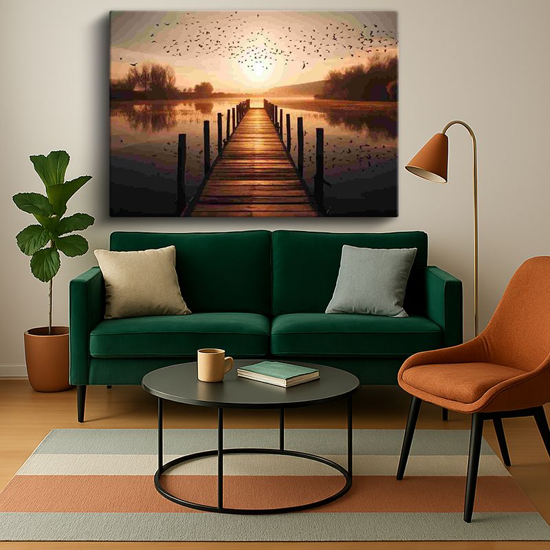 Manzara & Doğa Kanvas Tablo 1035