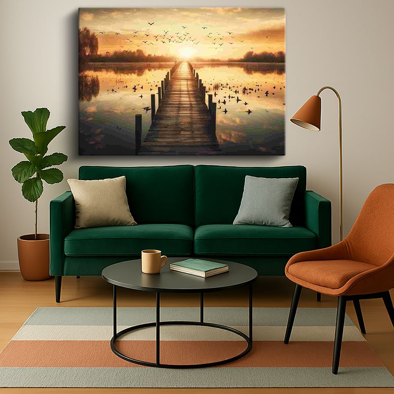 Manzara & Doğa Kanvas Tablo 1087