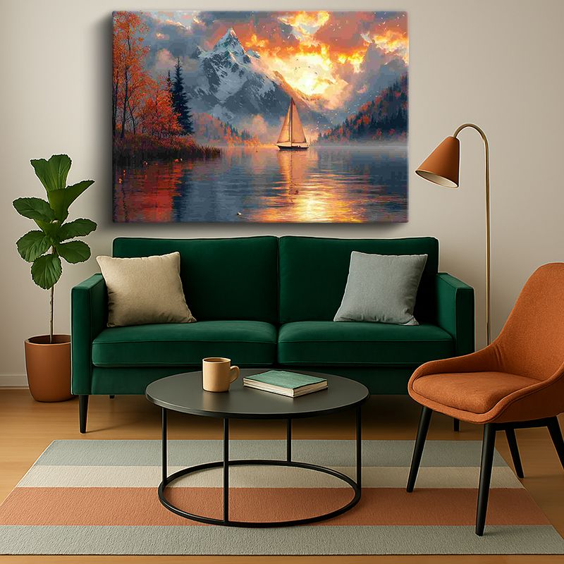 Manzara & Doğa Kanvas Tablo 1203