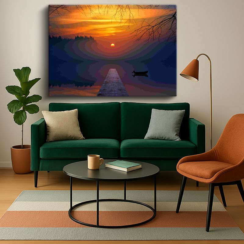 Manzara & Doğa Kanvas Tablo 1214