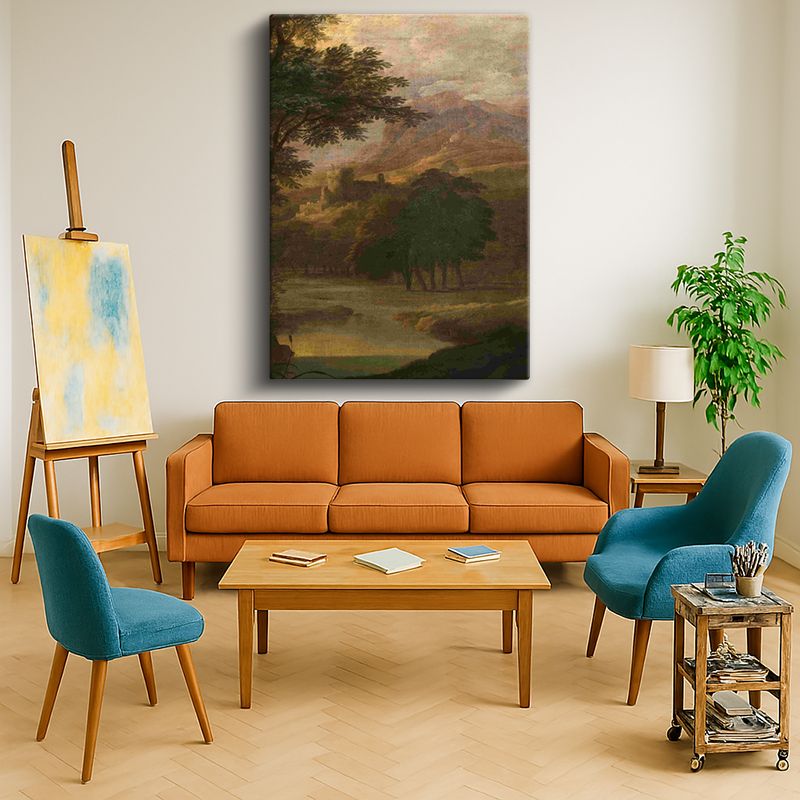 Ressam Kanvas Tablo 4