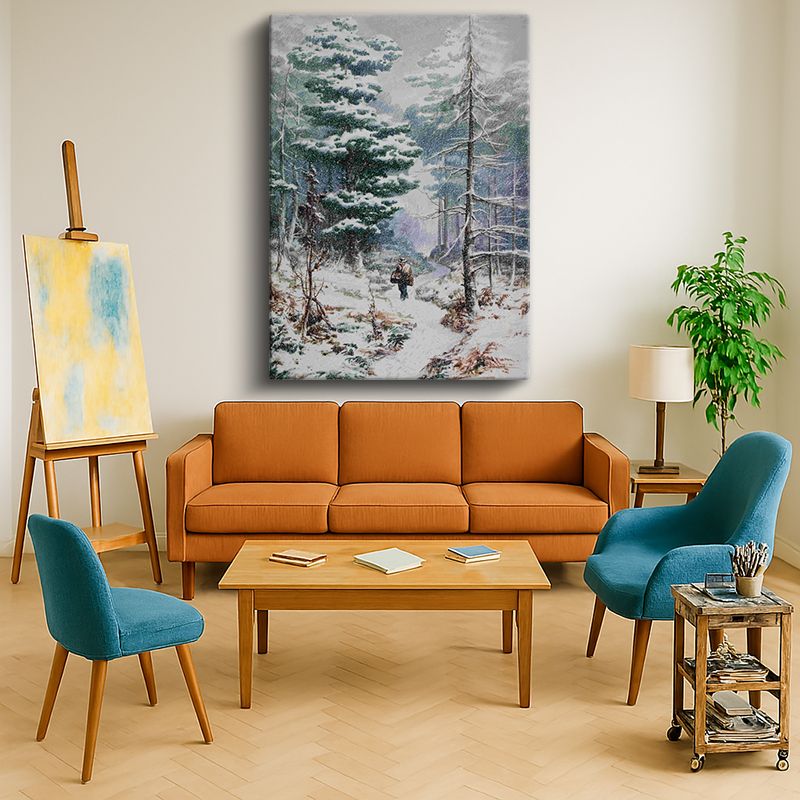 Ressam Kanvas Tablo 15