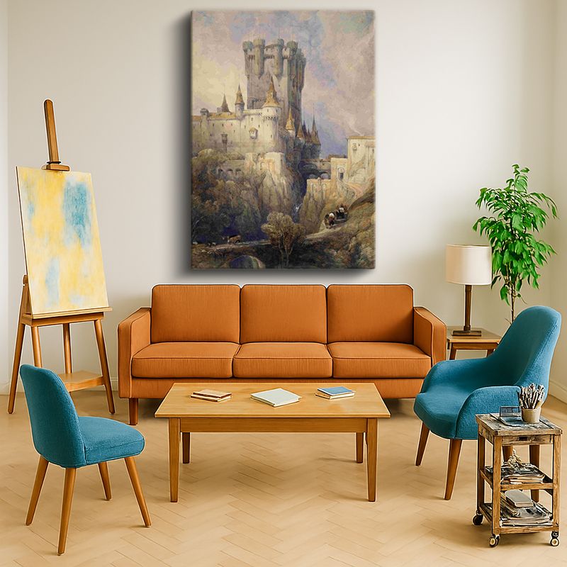 Ressam Kanvas Tablo 25