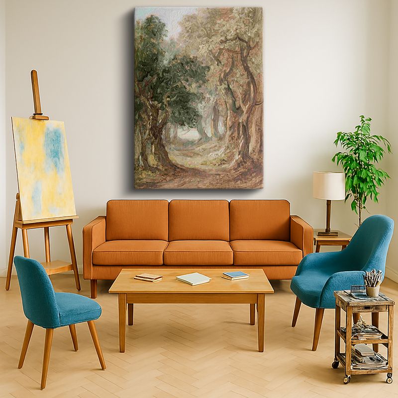 Ressam Kanvas Tablo 26