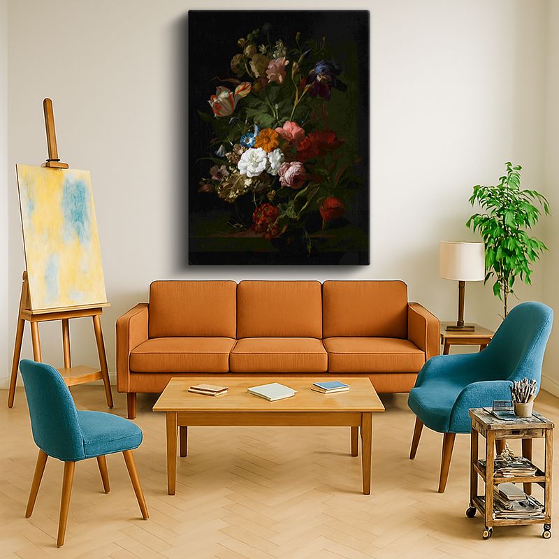 Ressam Kanvas Tablo 60