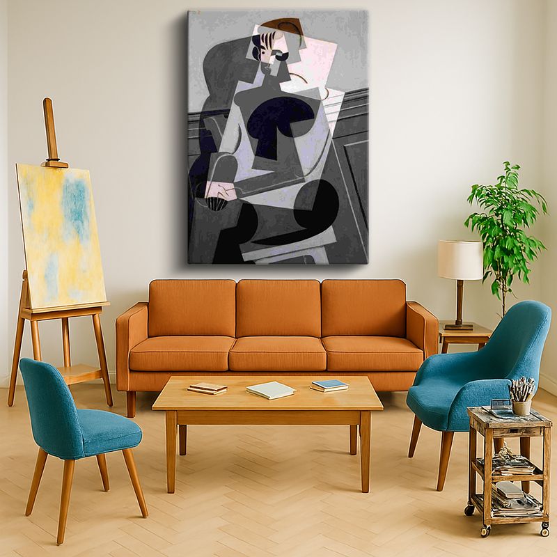 Ressam Kanvas Tablo 87