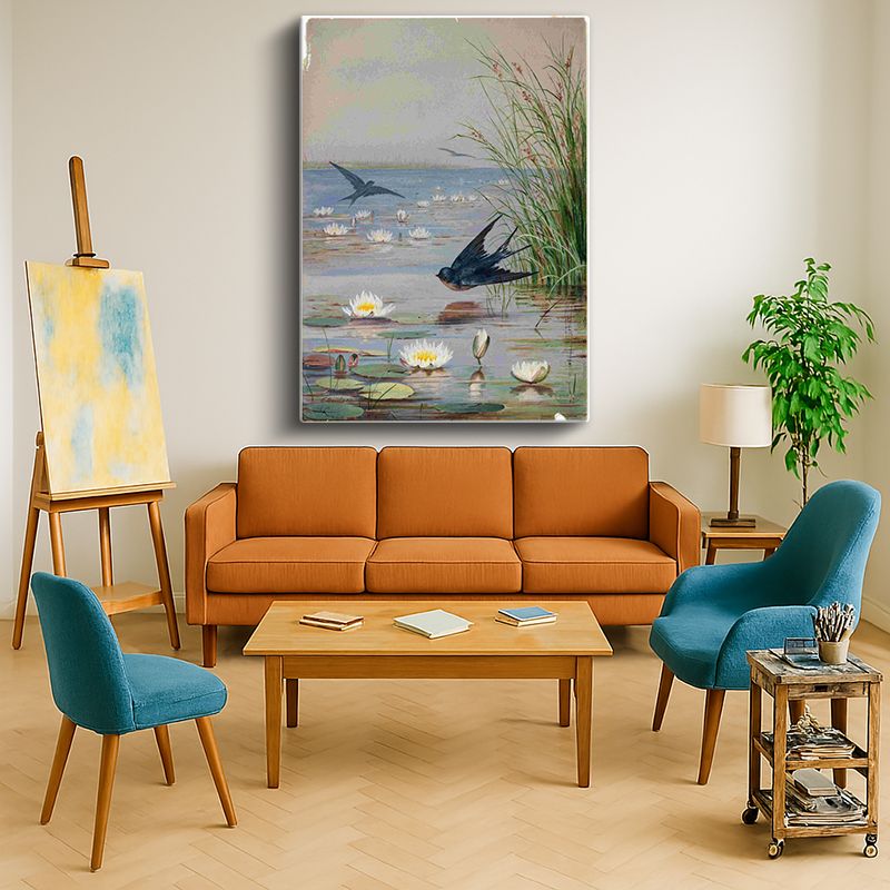 Ressam Kanvas Tablo 90