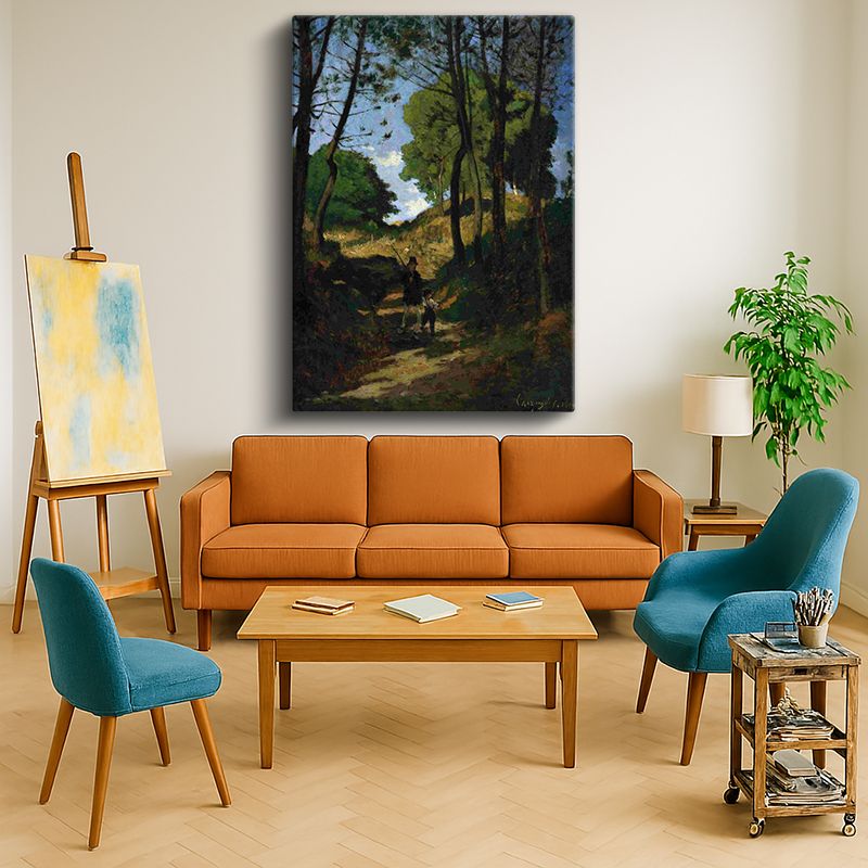 Ressam Kanvas Tablo 91