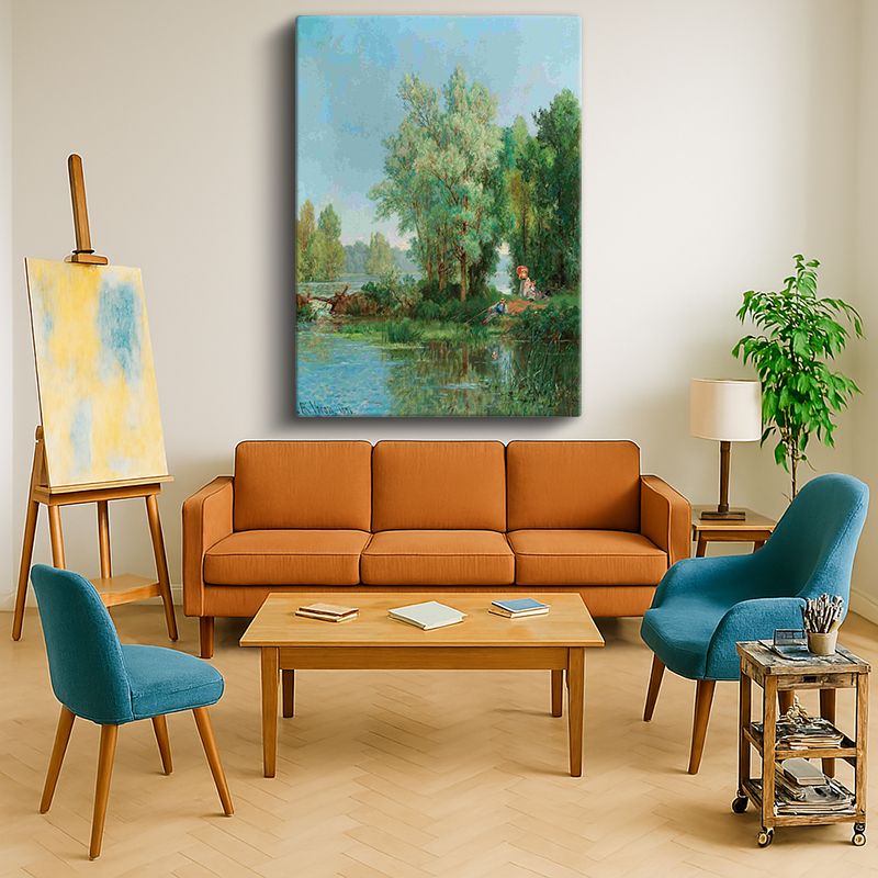 Ressam Kanvas Tablo 92