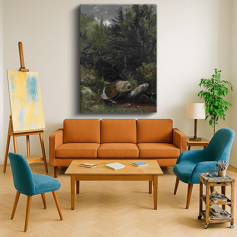 Ressam Kanvas Tablo 96