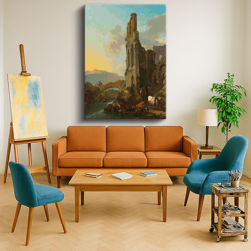 Ressam Kanvas Tablo 99