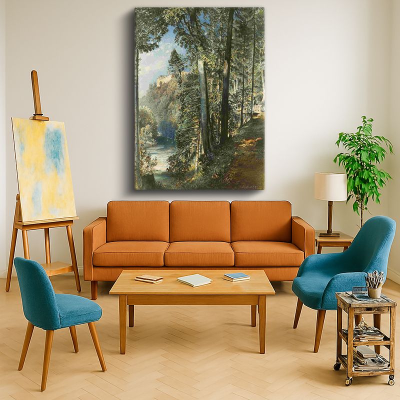 Ressam Kanvas Tablo 100