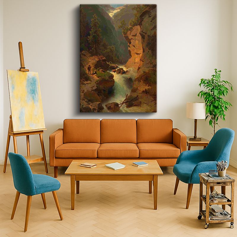 Ressam Kanvas Tablo 101