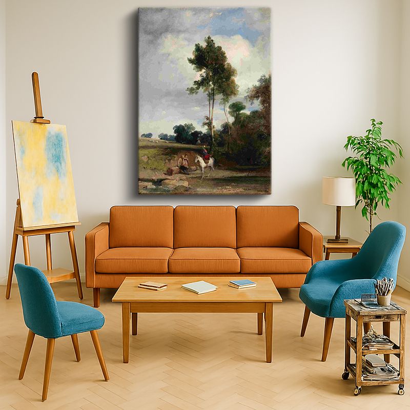 Ressam Kanvas Tablo 106