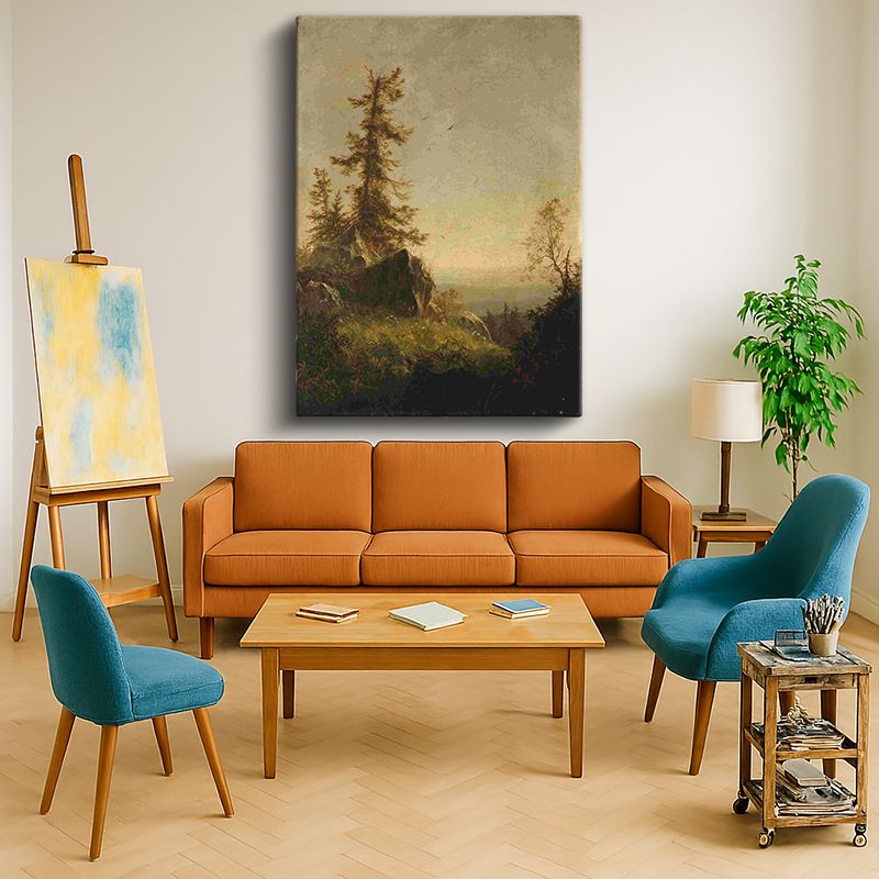 Ressam Kanvas Tablo 107