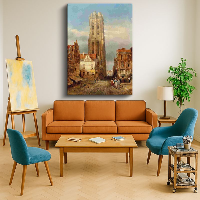 Ressam Kanvas Tablo 108