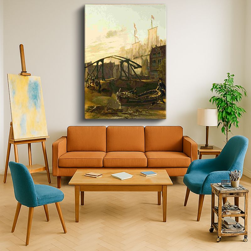 Ressam Kanvas Tablo 113