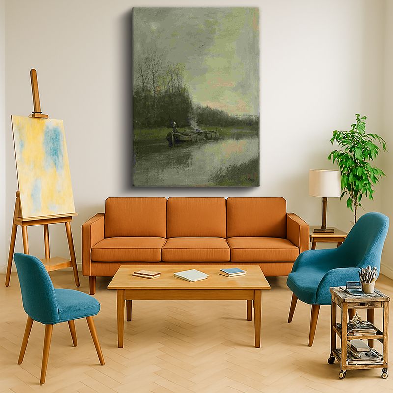 Ressam Kanvas Tablo 115