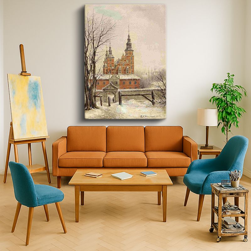 Ressam Kanvas Tablo 116