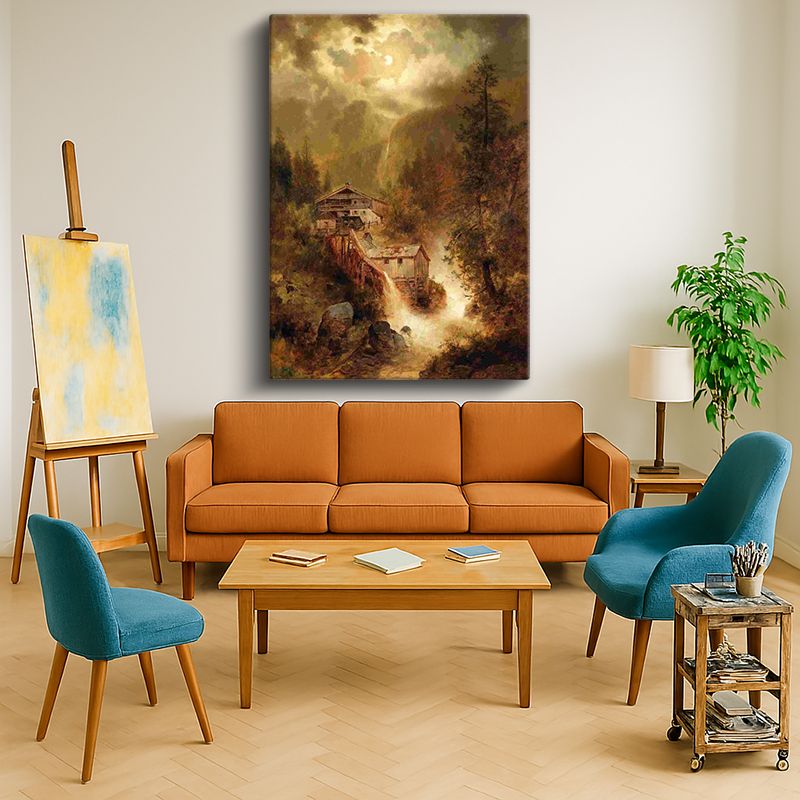 Ressam Kanvas Tablo 122