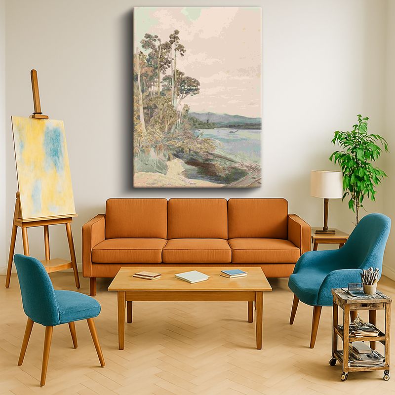 Ressam Kanvas Tablo 141