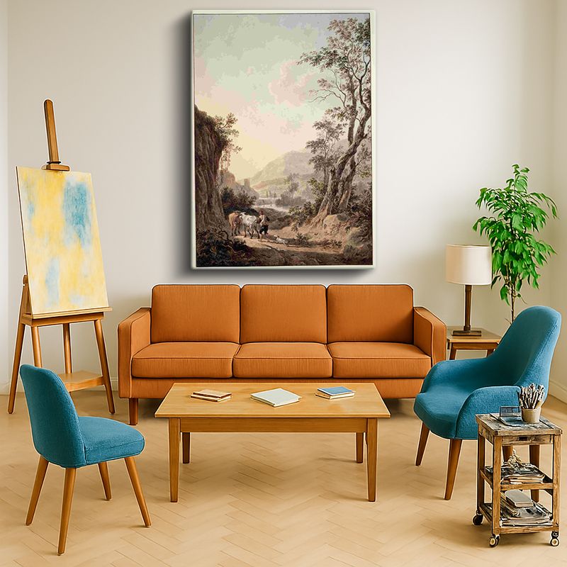 Ressam Kanvas Tablo 144