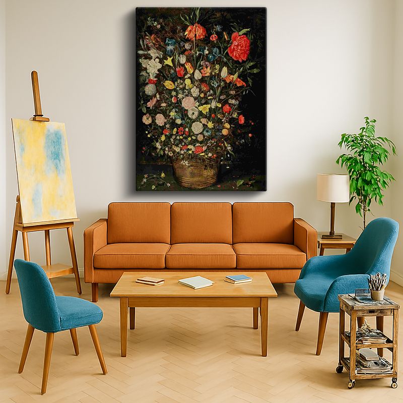 Ressam Kanvas Tablo 158