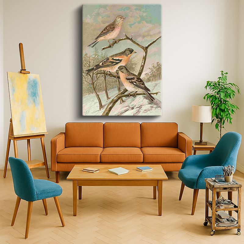 Ressam Kanvas Tablo 163