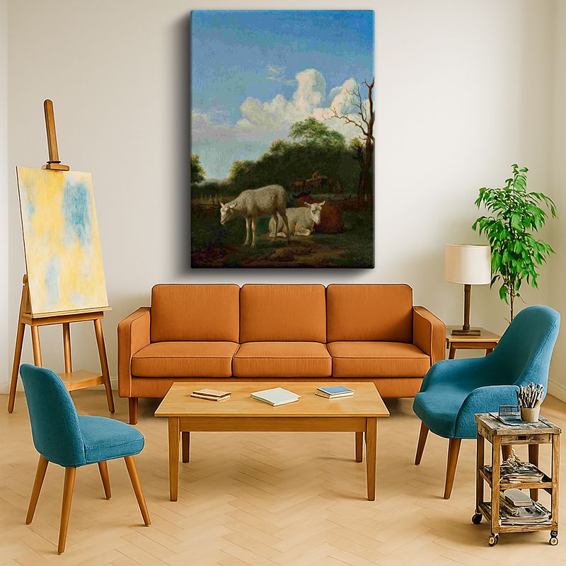 Ressam Kanvas Tablo 166