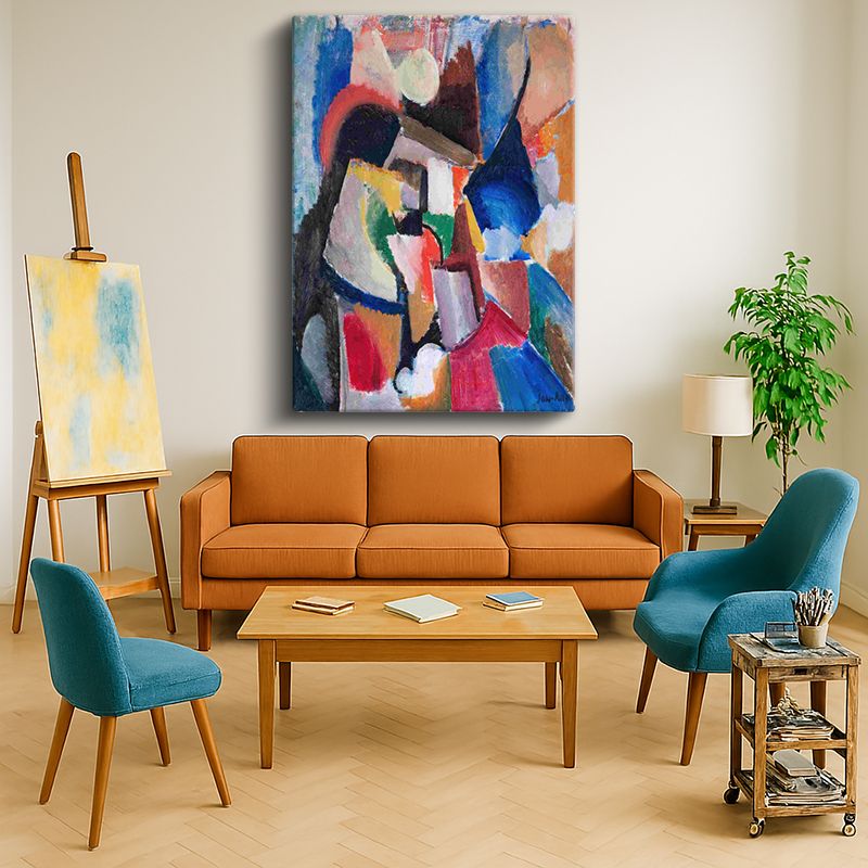 Ressam Kanvas Tablo 169