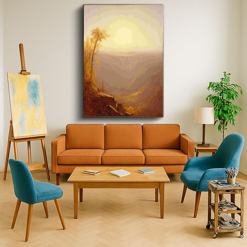 Ressam Kanvas Tablo 173