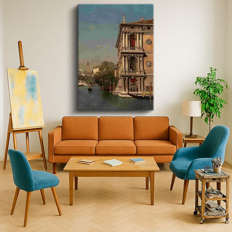 Ressam Kanvas Tablo 176