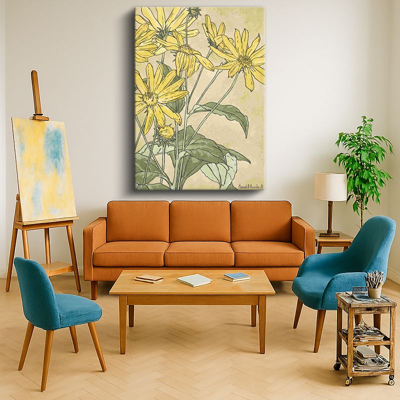 Ressam Kanvas Tablo 180