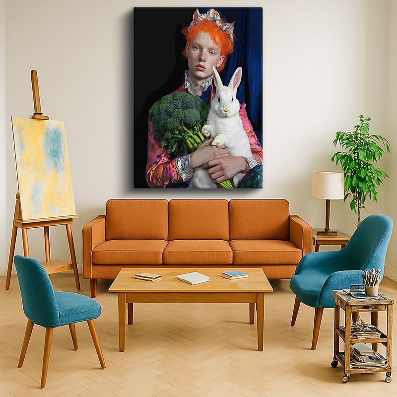 Ressam Kanvas Tablo 190