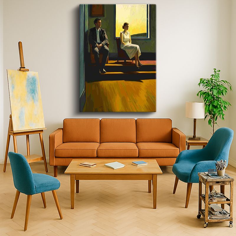 Ressam Kanvas Tablo 191