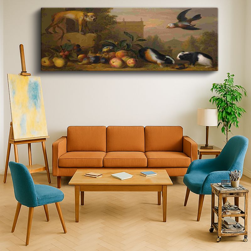 Ressam Kanvas Tablo 1109