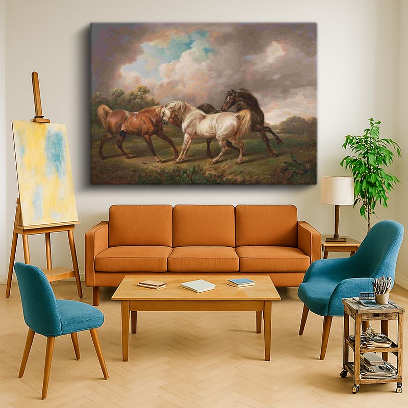 Ressam Kanvas Tablo 305