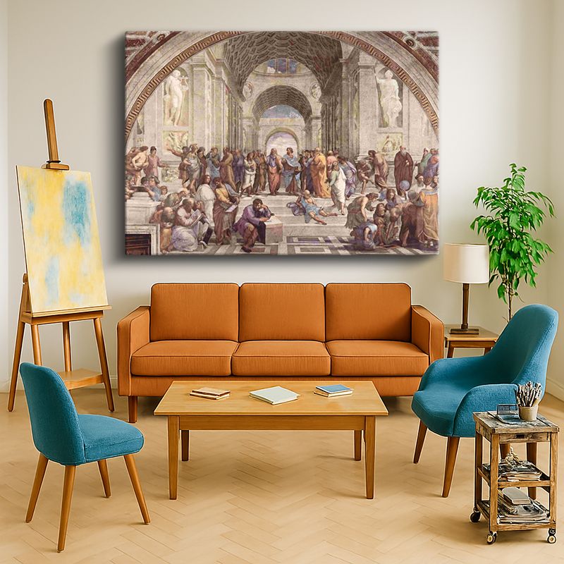 Ressam Kanvas Tablo 308