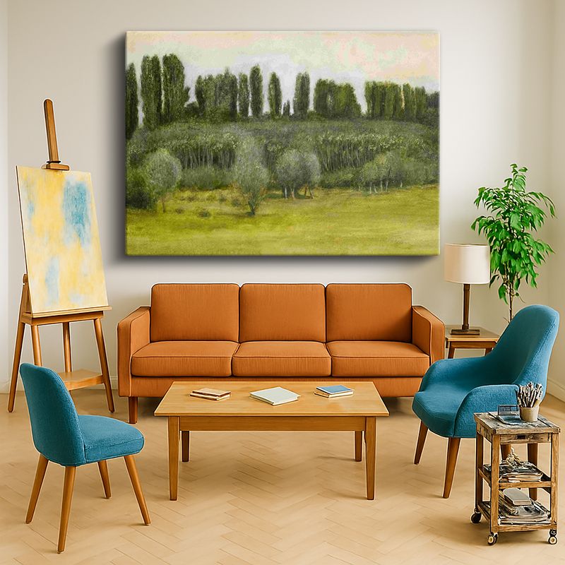 Ressam Kanvas Tablo 329