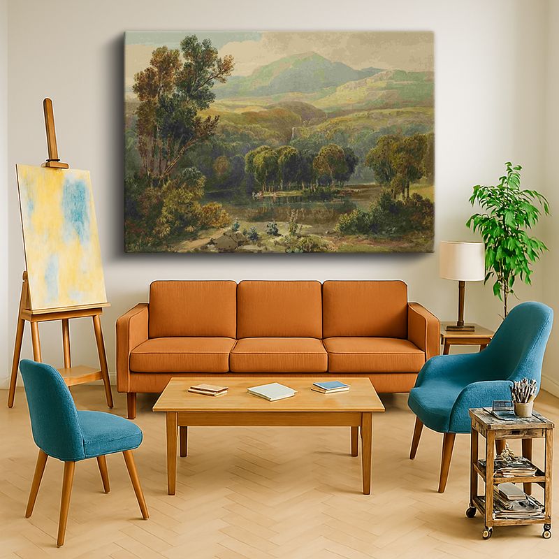 Ressam Kanvas Tablo 341