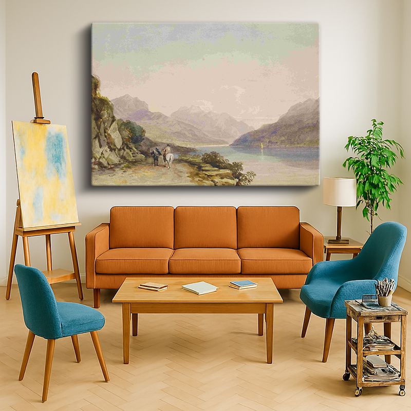 Ressam Kanvas Tablo 351