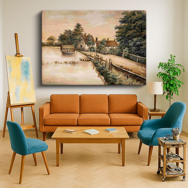 Ressam Kanvas Tablo 361