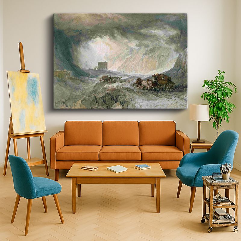 Ressam Kanvas Tablo 363