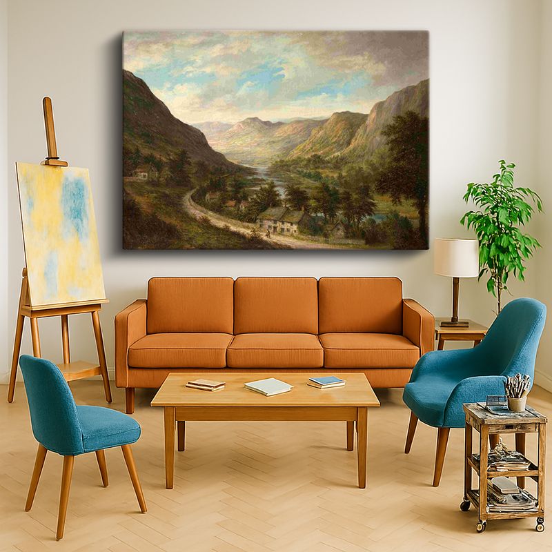 Ressam Kanvas Tablo 369