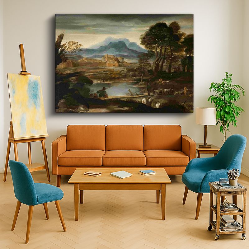 Ressam Kanvas Tablo 379