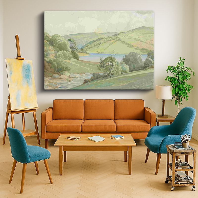 Ressam Kanvas Tablo 381